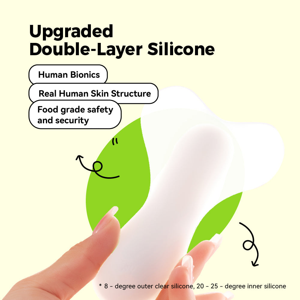 Dual-Layer Silicone Vibrating Panties 10-Mode C-Spot Stimulator