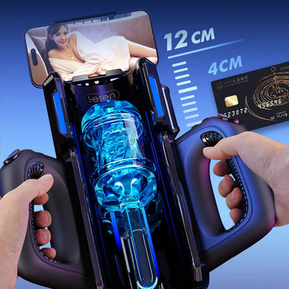 Thrusting Automatic Male Maturbator for Men