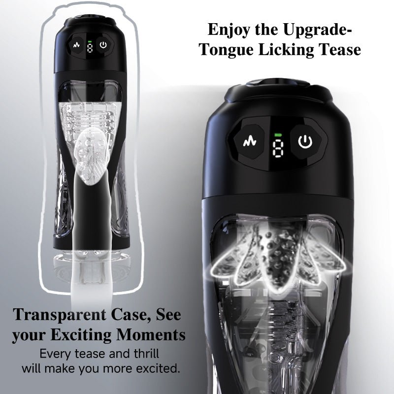 App-Controlled Suction Male Masturbator