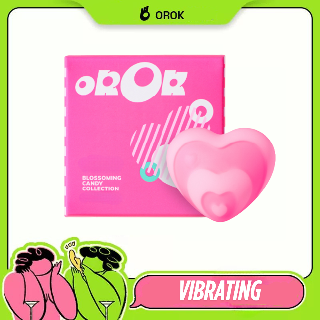 Striped Dual-Layer Silicone Vibrator