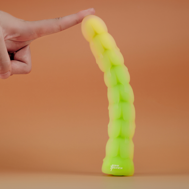 Pinkpunch PEACARON 3D Vibrating Dildo